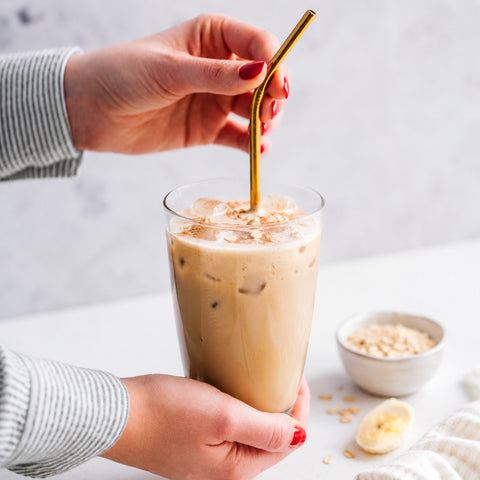 Banana Coffee Oat Smoothie