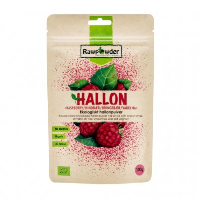 Hallon Pulver 100g EKO