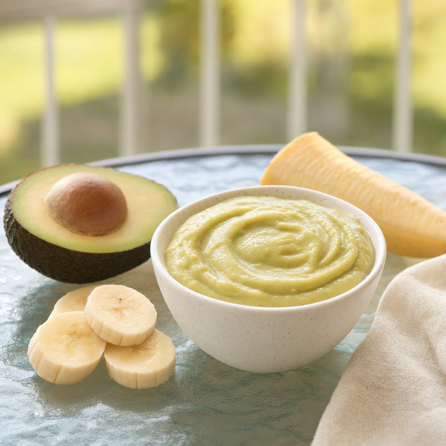 Banana and Avocado